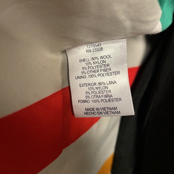 Pendleton Wool Charcoal Campbell Wool Coat - Picture 7 of 16